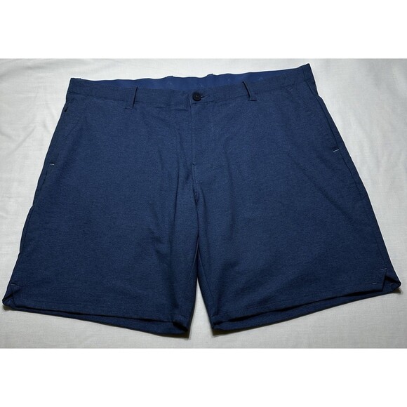 Tommy Bahama Golf Shorts Navy Blue Golf Marlin Mens Size 40 Pineapples Inside - Picture 1 of 11